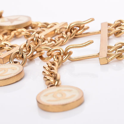 Chanel Chain Wide CC Star Medallion Belt Gold 7 of 8