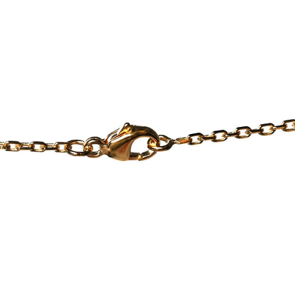 Hermes Lacquered Rose Gold Pop H Pendant Necklace Rose Dragee 4 of 4