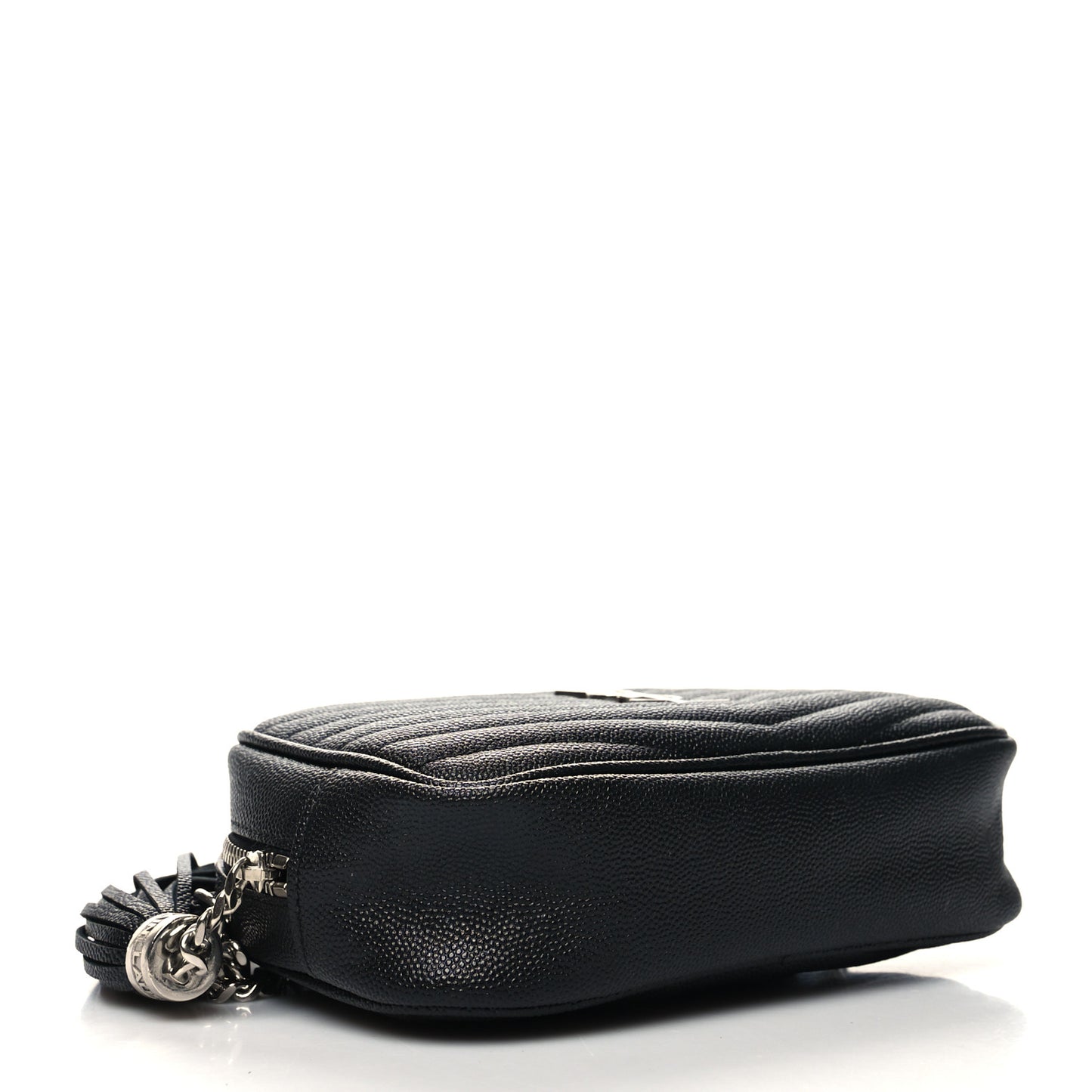 Grain De Poudre Matelasse Monogram Mini Lou Camera Bag Black