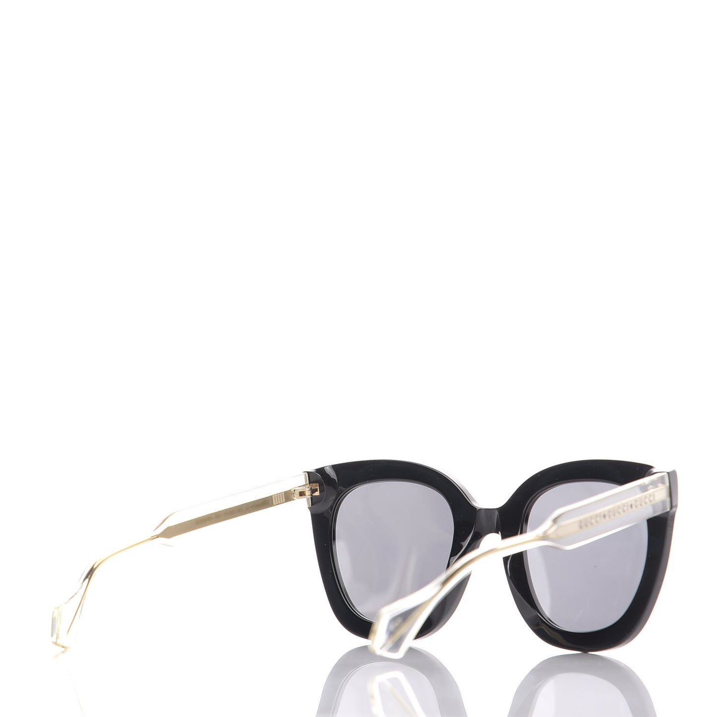 Acetate Crystal Sunglasses GG0564S Black Grey