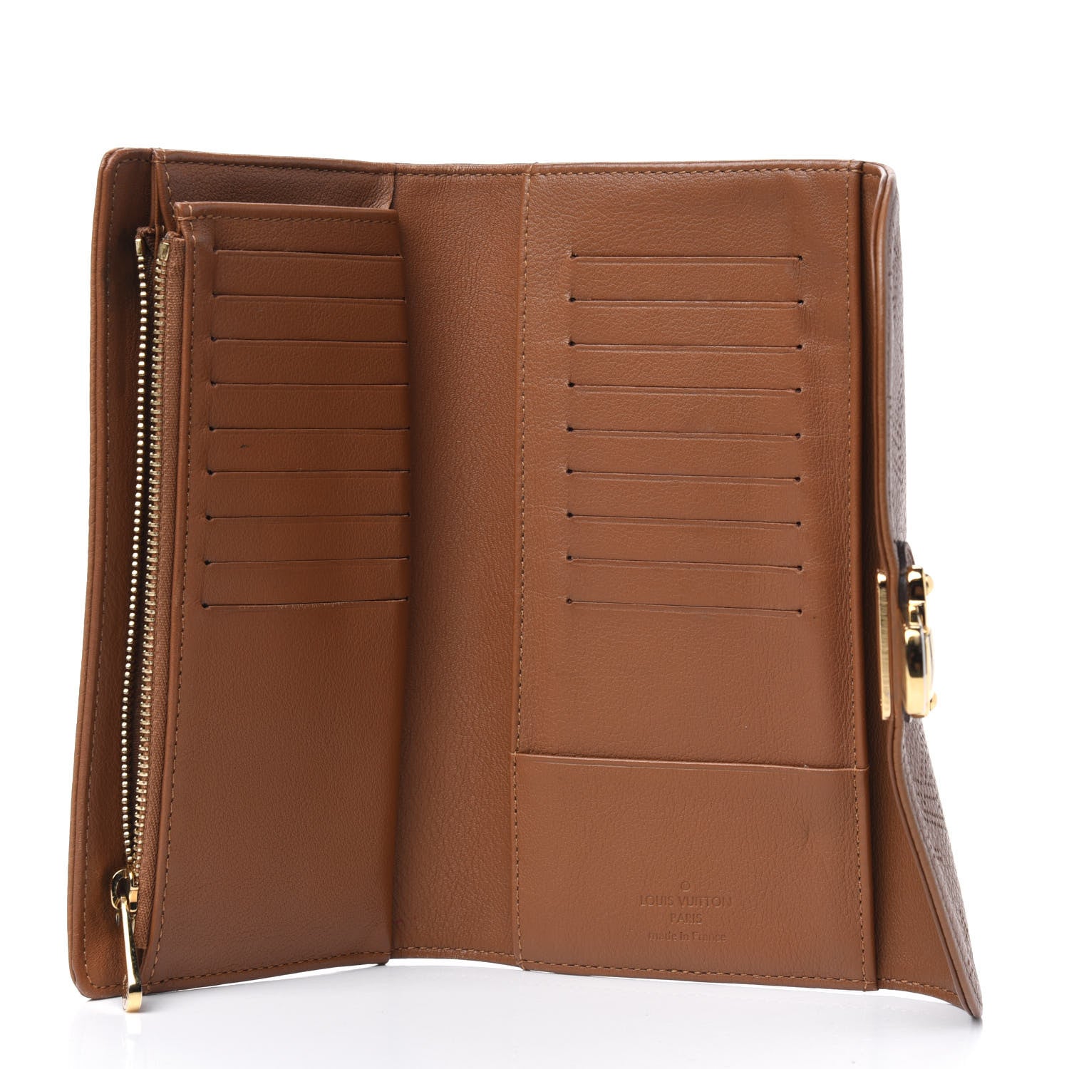 Louis Vuitton Mahina Amelia Wallet Caramel 3 of 4