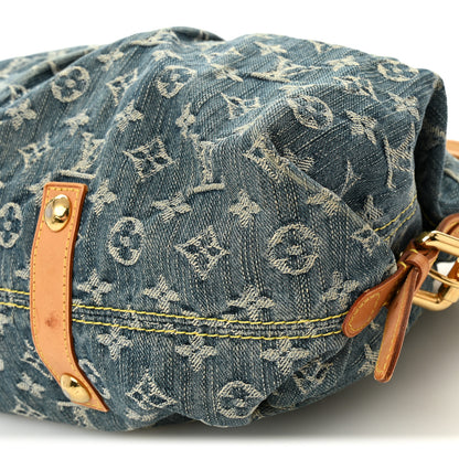 Louis Vuitton Denim Neo Cabby MM Blue 10 of 14