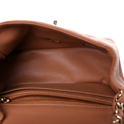 Chanel Lambskin Quilted Mini Square Flap Brown 5 of 10