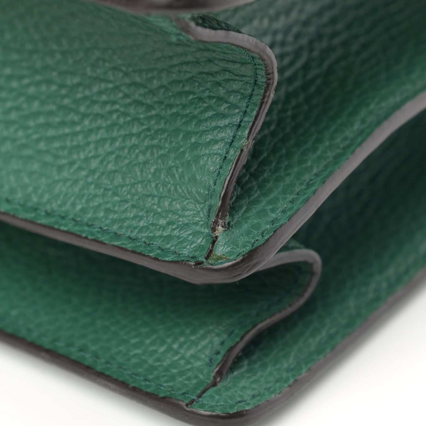 Dollar Calfskin Crystal Web Medium Dionysus Bamboo Top Handle Bag Emerald