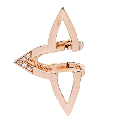 Louis Vuitton 18K Pink Gold Diamond Ombre Blossom Ear Cuff 1 of 4