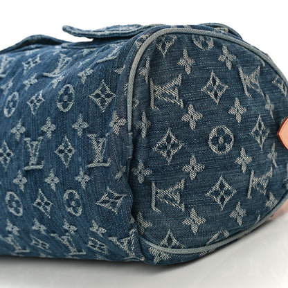 Louis Vuitton Monogram Denim Neo Speedy Blue 8 of 13