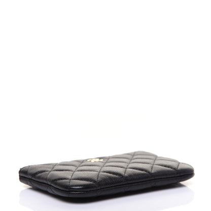 Chanel Caviar Quilted Small Cosmetic Case Black 4 of 11