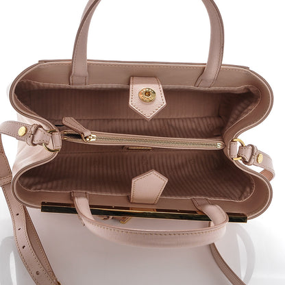 Fendi Vitello Elite Flamingo Petite 2Jours Tote Rosa Plaster 5 of 7