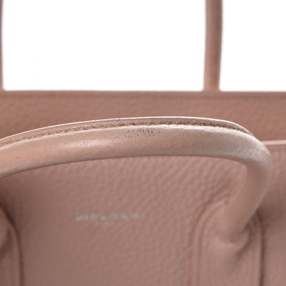 Saint Laurent Grained Calfskin Baby Sac De Jour Antique Rose 14 of 14