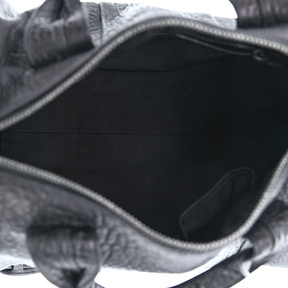 Alexander Wang Pebbled Lambskin Rocco Black Nickel Hardware 5 of 10