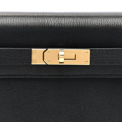 Hermes Chevre Chamkila Kelly Elan Black 8 of 11