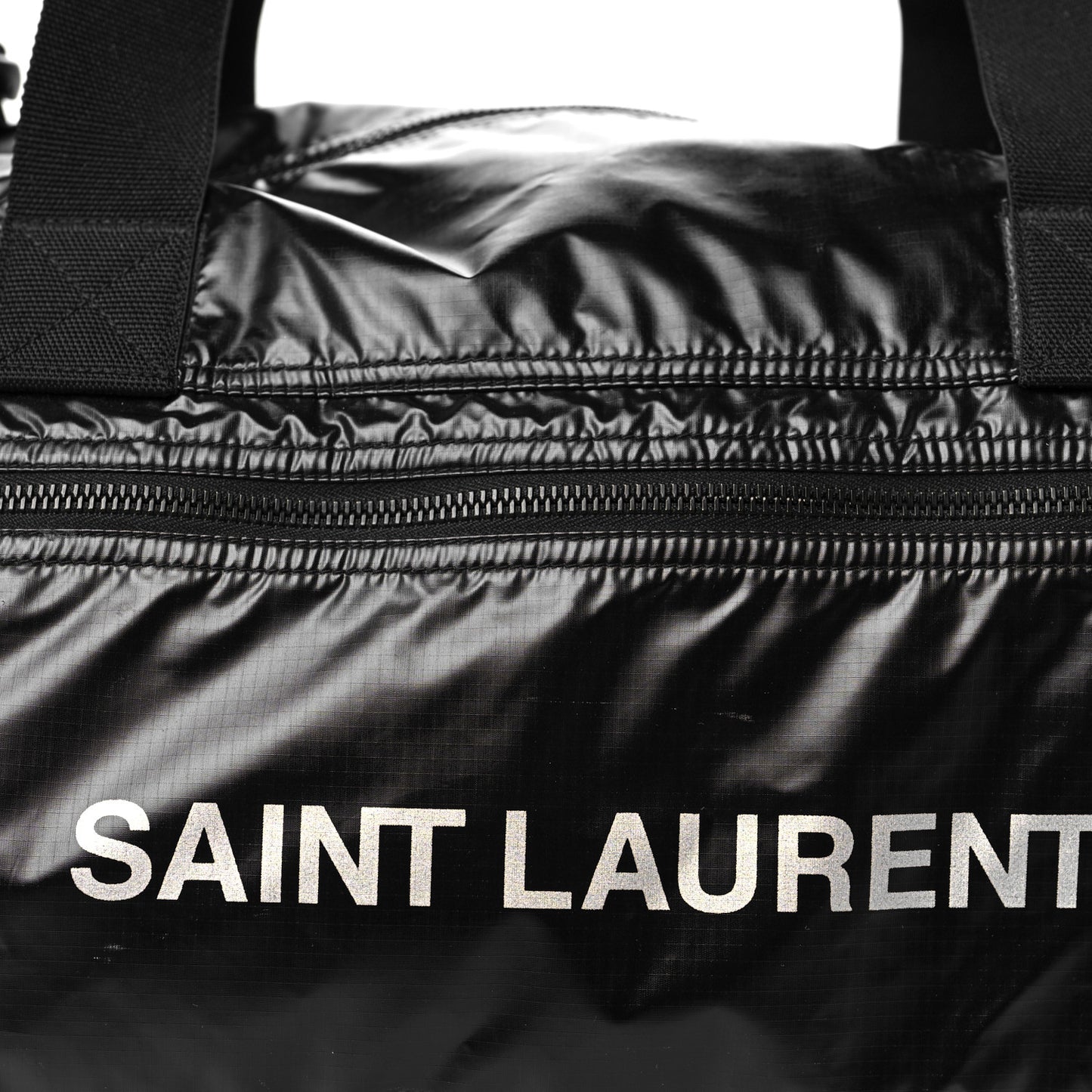 Nylon Nuxx Ripstop Duffle Black White