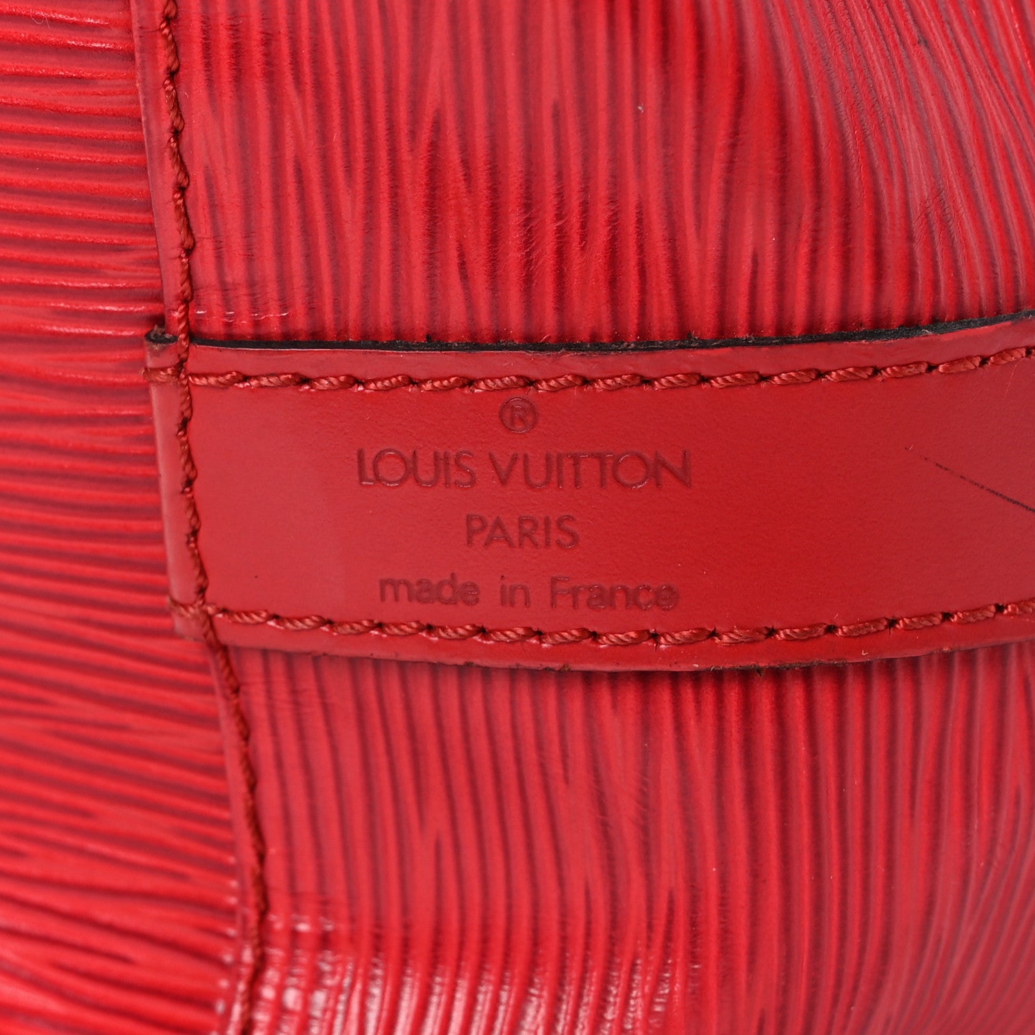 Louis Vuitton Epi Petit Noe Castillan Red 6 of 10