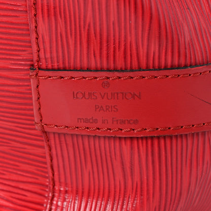 Louis Vuitton Epi Petit Noe Castillan Red 6 of 10