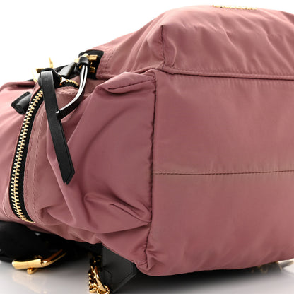 Burberry Nylon Medium Rucksack Backpack Mauve Pink 9 of 10