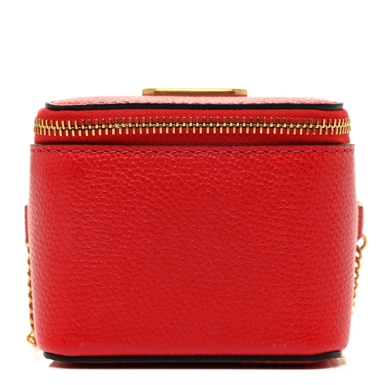 Valentino Garavani Grained Calfskin VLogo Signature Wash Bag Rouge Pur 8 of 9