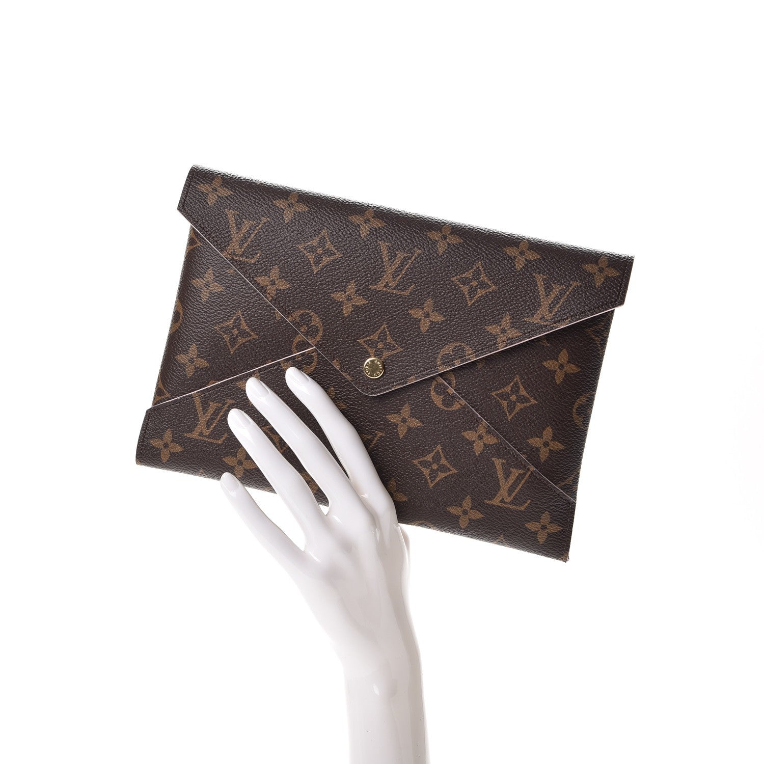 Louis Vuitton Monogram Large Kirigami Pochette Insert Rose Ballerine 2 of 8