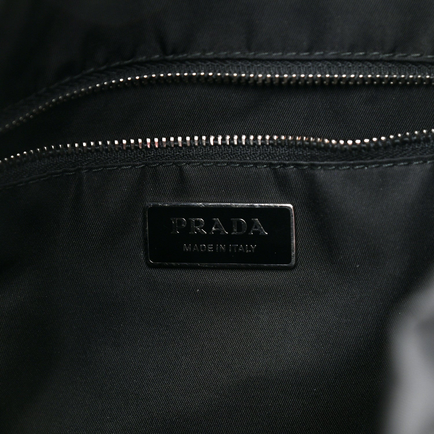 Prada Tessuto Nylon Passama Crossbody Black 6 of 10