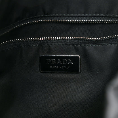 Prada Tessuto Nylon Passama Crossbody Black 6 of 10