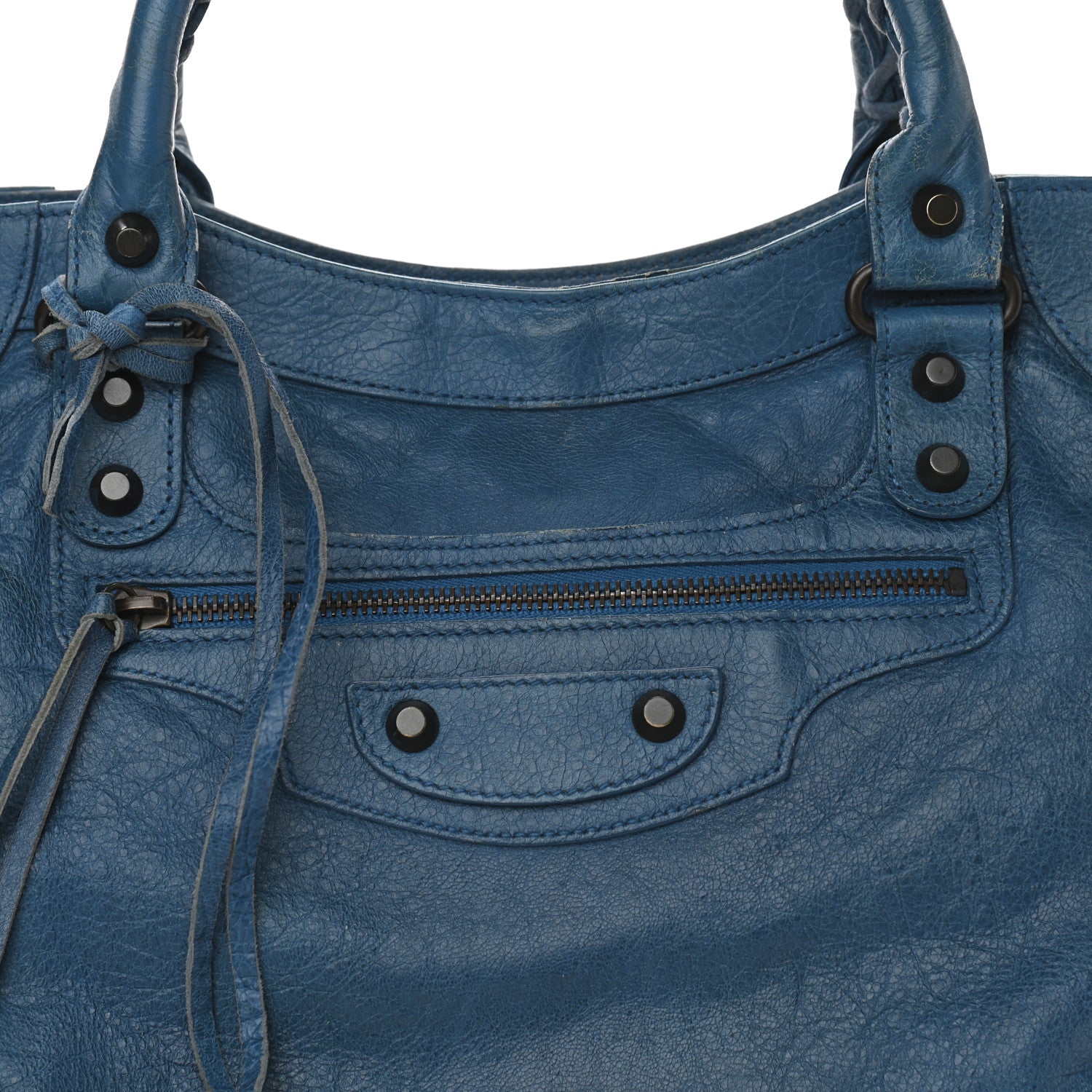 Balenciaga Agneau Classic Hardware Velo Bleu Cobalt Bleu Electric 8 of 13