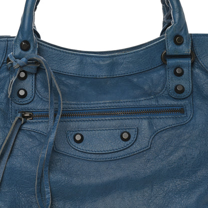 Balenciaga Agneau Classic Hardware Velo Bleu Cobalt Bleu Electric 8 of 13