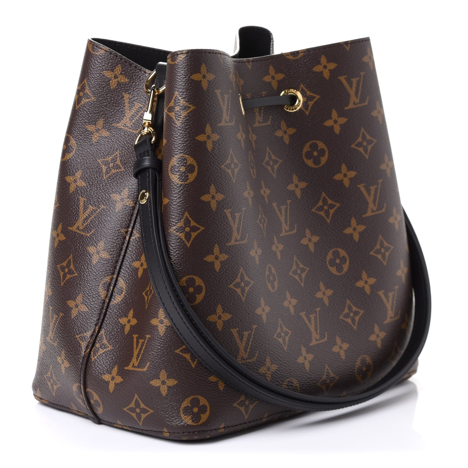 Louis Vuitton Monogram Neonoe MM Black 2 of 10