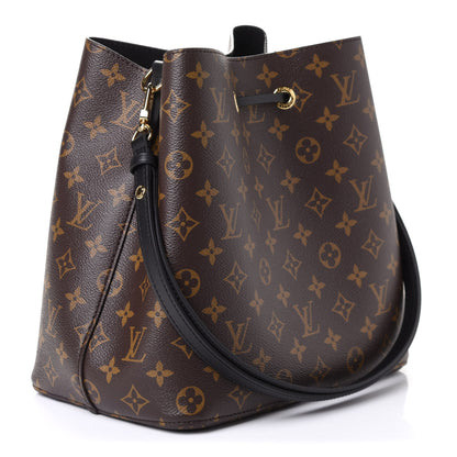 Louis Vuitton Monogram Neonoe MM Black 2 of 10