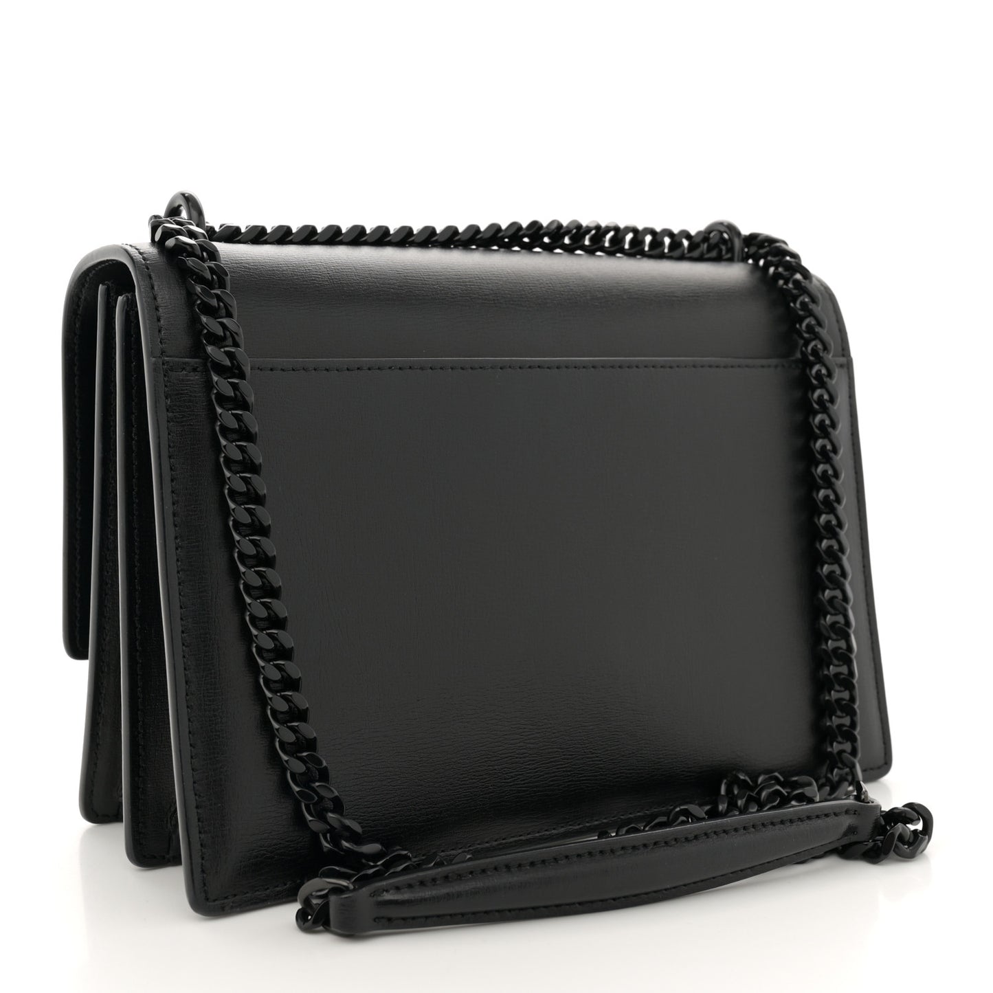 Calfskin Medium Monogram Monochrome Sunset Black