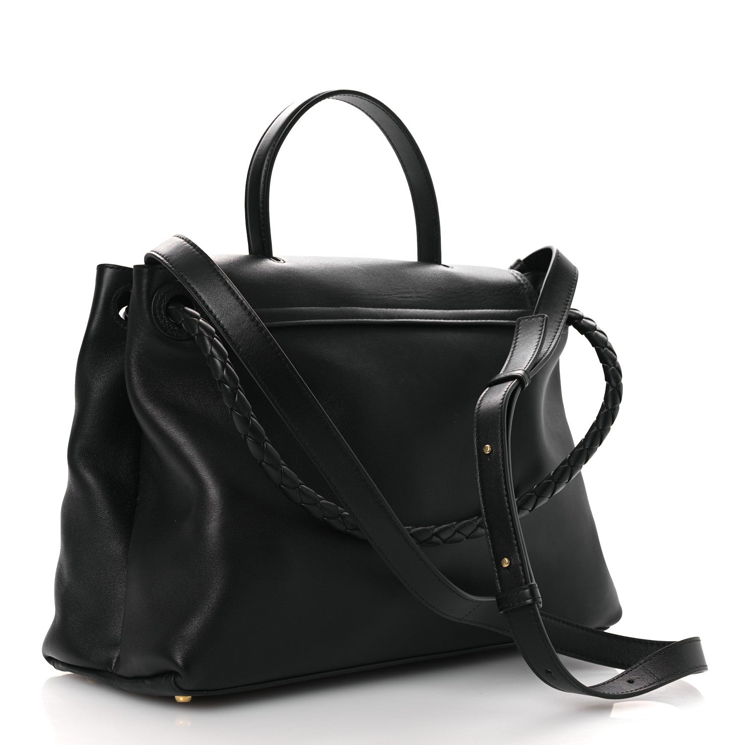 Bottega Veneta Silky Calfskin Medium Ciao Ciao Black 3 of 11