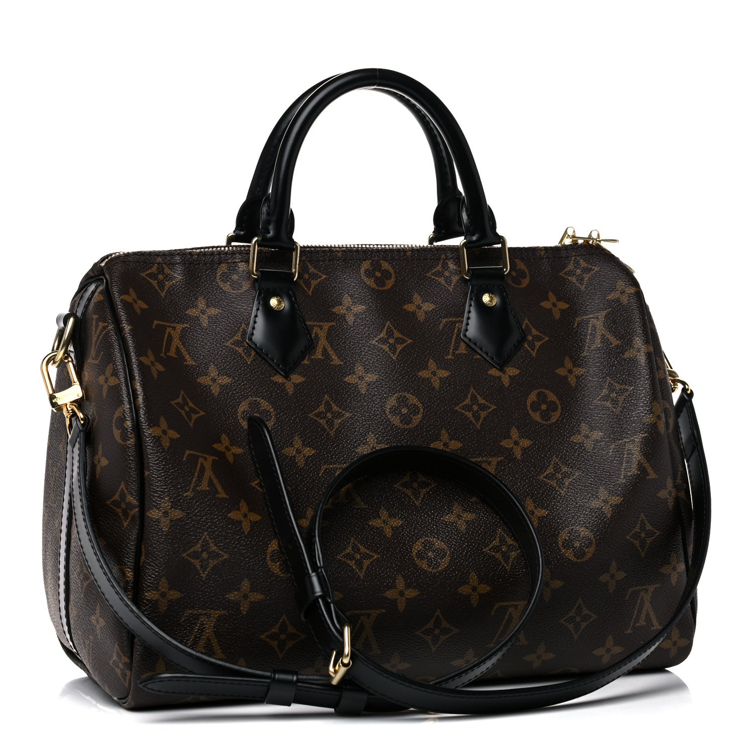 Louis Vuitton Monogram My World Tour Speedy Bandouliere 30 Black 3 of 22