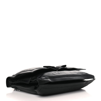 Salvatore Ferragamo Calfskin Small Viva Bow Shoulder Bag Black 4 of 9