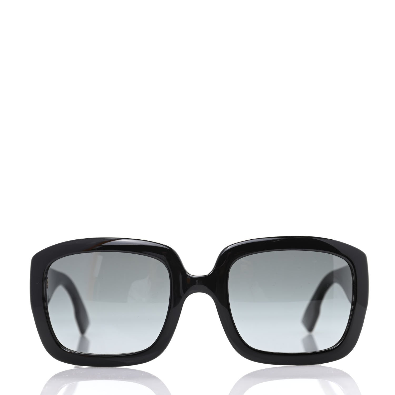 Christian Dior Acetate D Dior Square Sunglasses Black 2 of 7
