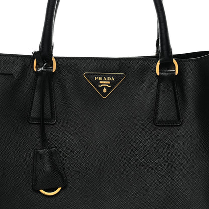 Prada Saffiano Lux Large Tote Black 8 of 10