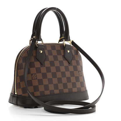 Louis Vuitton Damier Ebene Alma BB 3 of 9