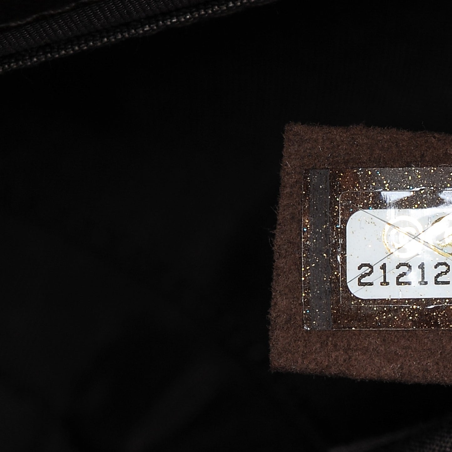 Lambskin Pony Hair Saddle Bag Dark Brown