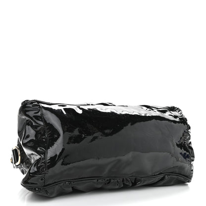 Gucci Patent Medium Hysteria Top Handle Bag Black 4 of 13