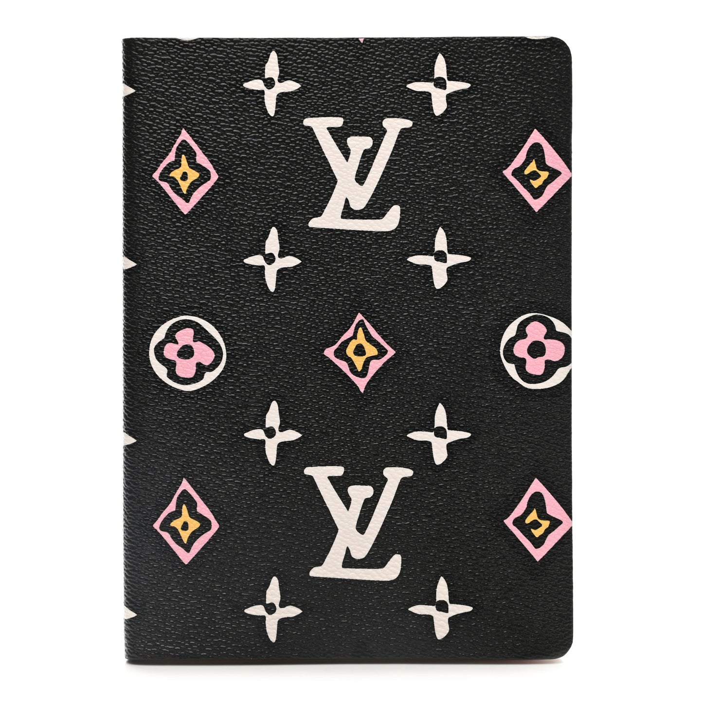 Monogram Wild At Heart Clemence Notebook Black
