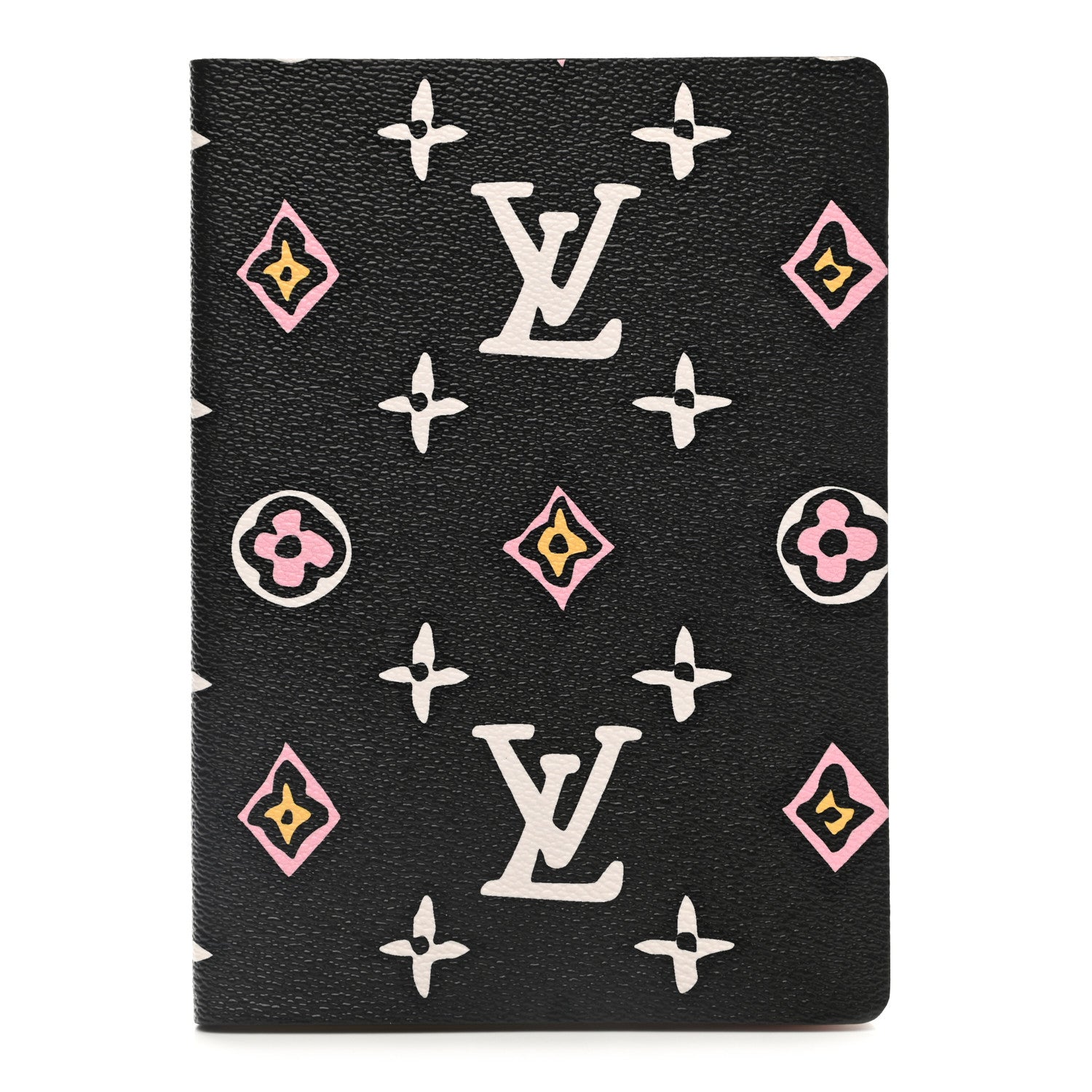 Louis Vuitton Monogram Wild At Heart Clemence Notebook Black 1 of 6