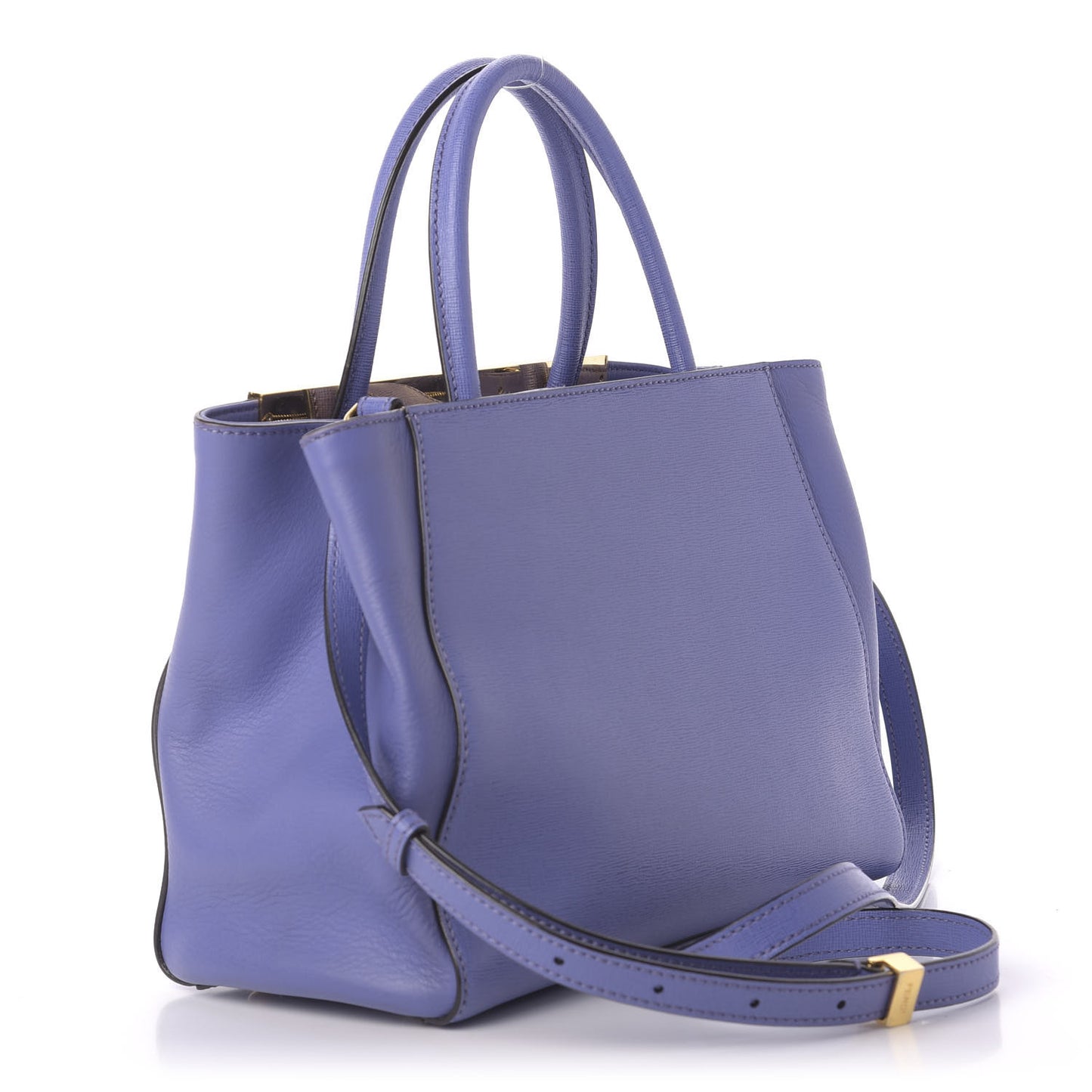 Vitello Elite Petite 2Jours Tote Viola Cassis