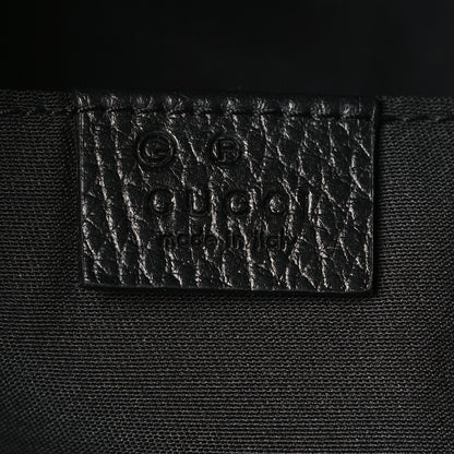 Gucci Nylon Monogram Fanny Pack Belt Bag Black 6 of 9