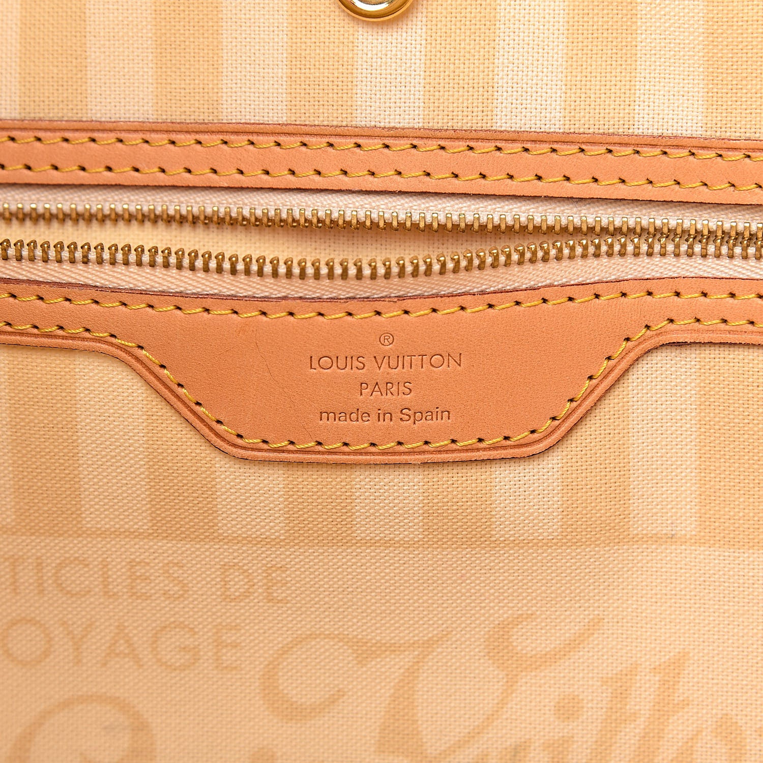 Louis Vuitton Monogram Rayures Neverfull MM 6 of 17