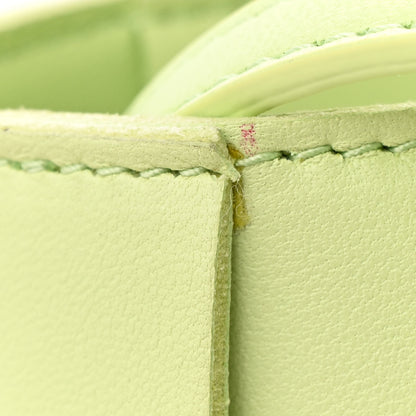 Bottega Veneta Grained Calfskin Maxi Intrecciato Mini Arco Tote Fennel 12 of 12