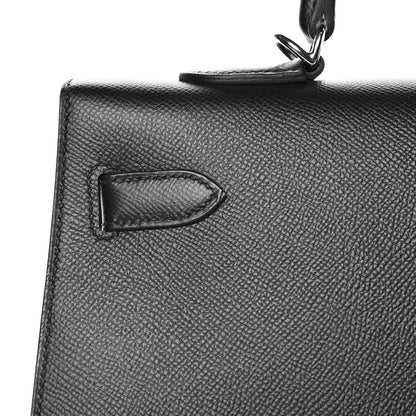 Hermes Epsom Kelly Sellier 35 Black 26 of 37