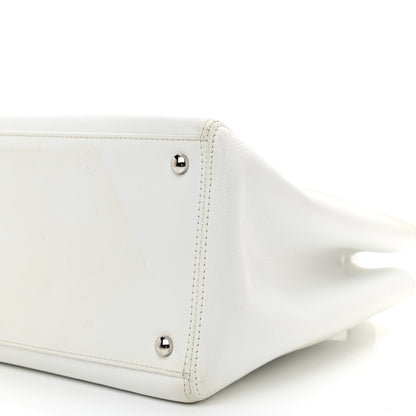 Chanel Calfskin Cerf Executive Shopper Tote White 11 of 18