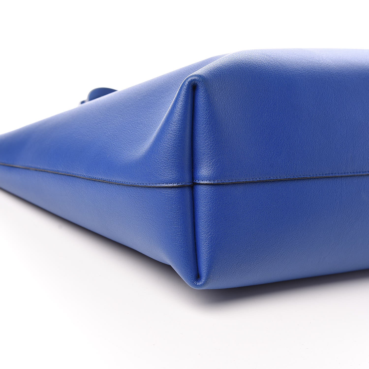 Saint Laurent Calfskin Large Shopping Tote Ultramarine 10 of 11
