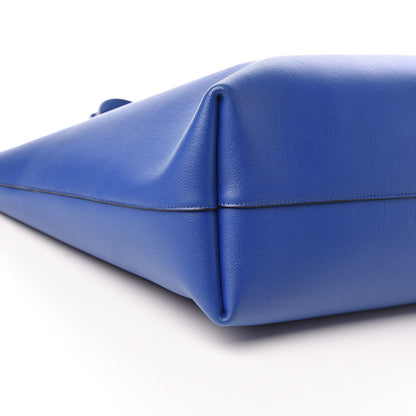 Saint Laurent Calfskin Large Shopping Tote Ultramarine 10 of 11