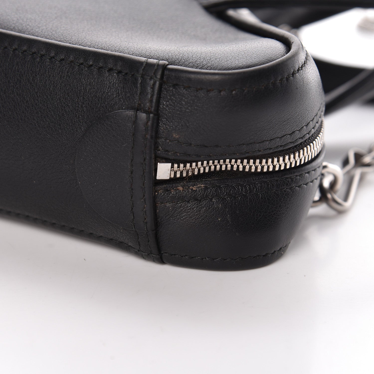 Balenciaga Calfskin XS Triangle Chain Duffle Black 14 of 15