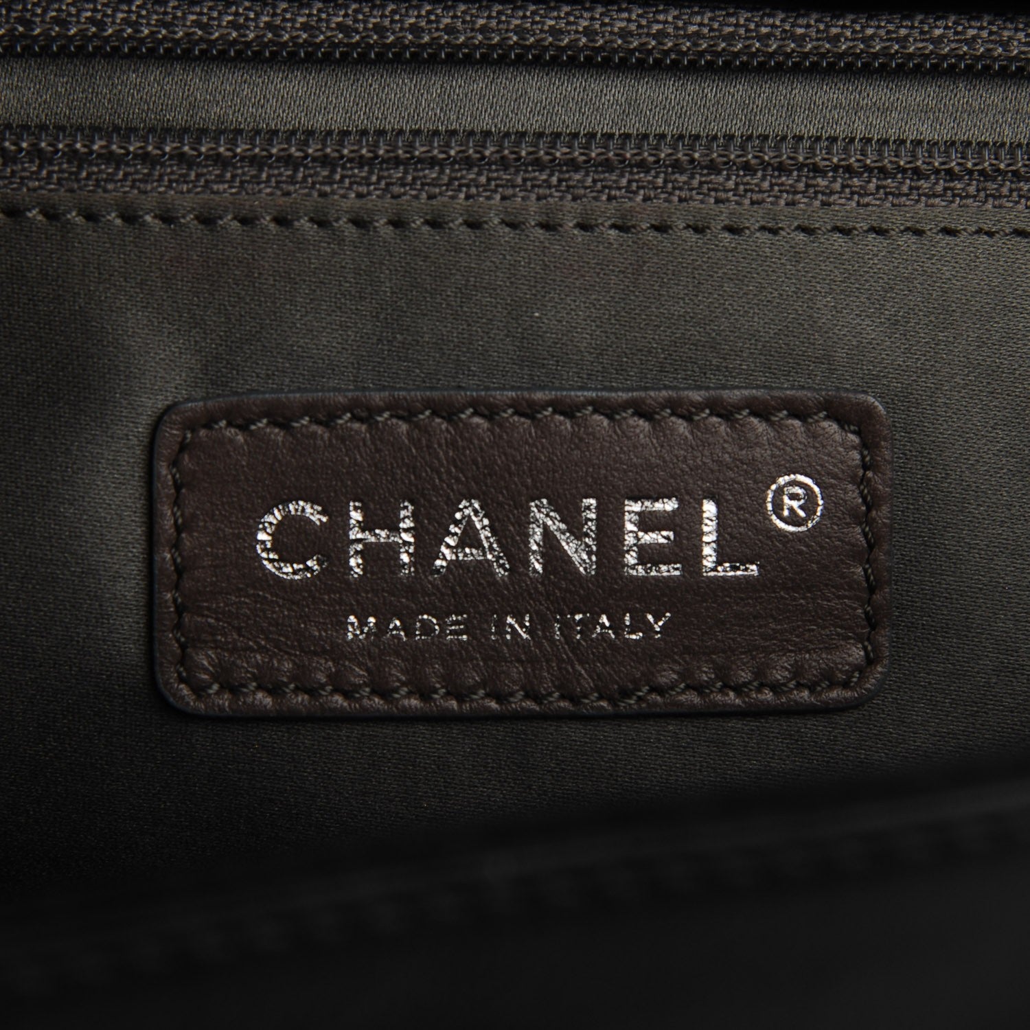 Chanel Calfskin Modern Chain Rhodoid Flap Black 5 of 7