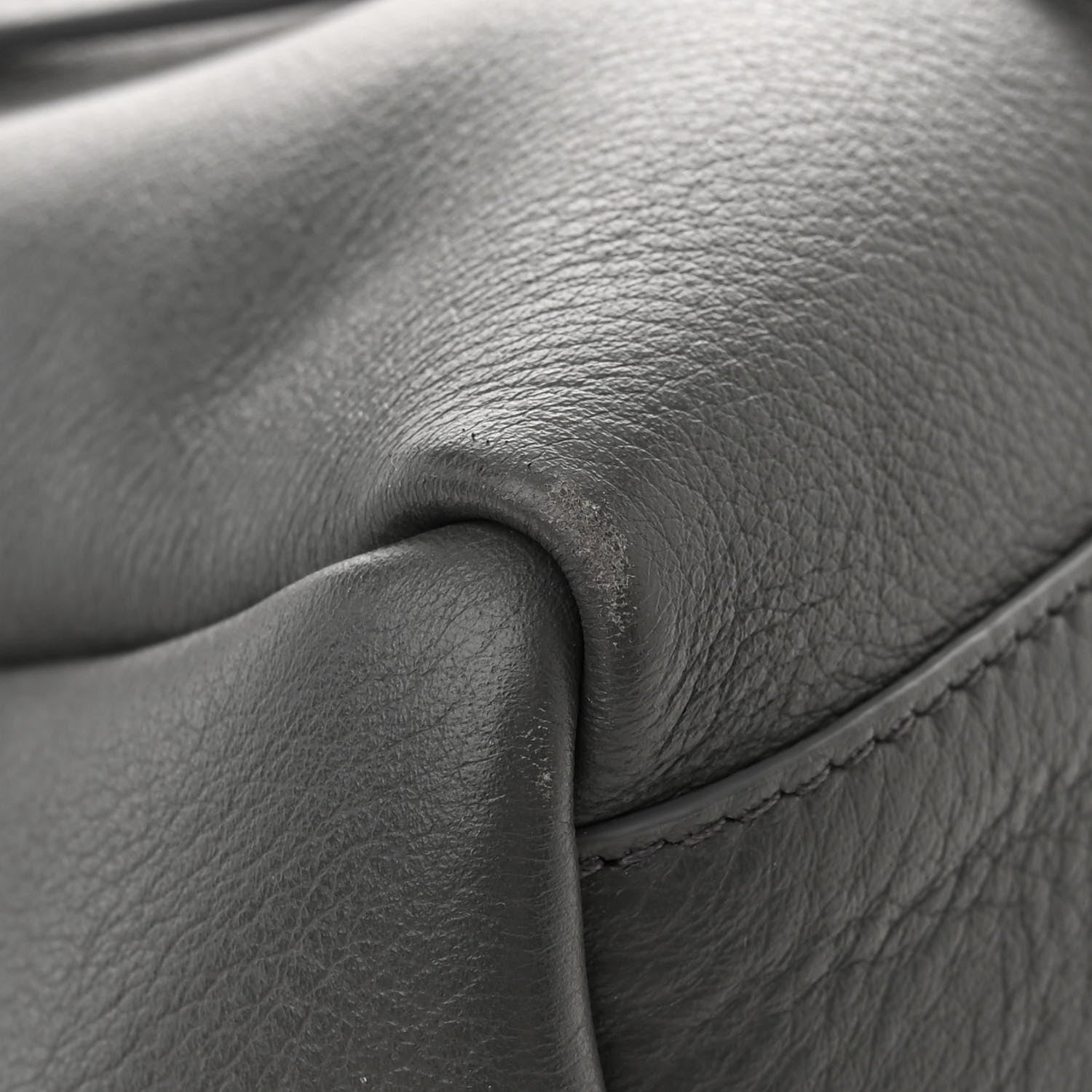Balenciaga Veau Baltimore Double Sided Small Everyday Tote Gris Fossile Black 15 of 18