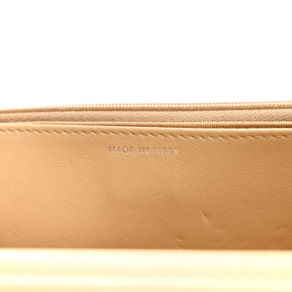 Chanel Caviar Quilted Wallet on Chain WOC Beige 7 of 12